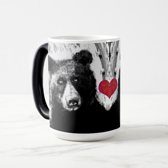 Kärlek Bears Magisk Mugg (Framsida vänster)