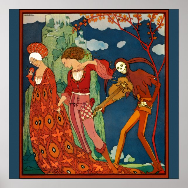 KÄRLEK, BEGÄRAN OCH DÖD POSTER (Framsidan)