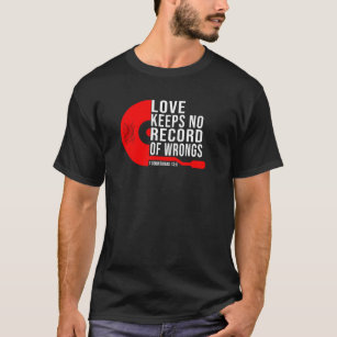 Kärlek Behållor - ingen registrering av Wrongs Man T Shirt