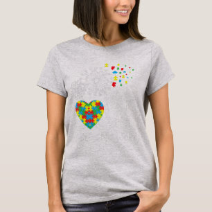 Kärlek behöver ingen Ord Döv-medvetenhet om Dandel T Shirt