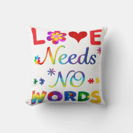 Kärlek behöver ingen Ord Kudde