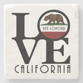 KÄRLEK Ben Lomond Kalifornien Stenunderlägg