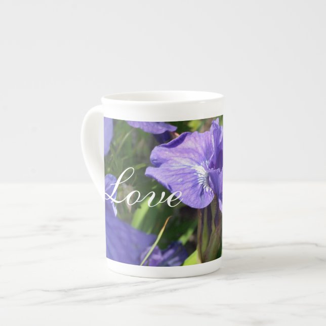 Kärlek Benporslin Mugg (Framsida vänster)