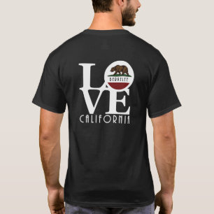 KÄRLEK Berkeley CA (återtryck) T Shirt