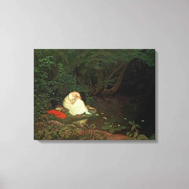 Kärlek, besviken, 1821 canvastryck (Framsida)