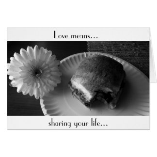 Kärlek betyder… hälsningskort