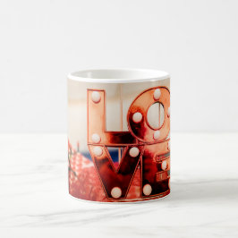 KÄRLEK (Big Red Lettering) Kaffemugg