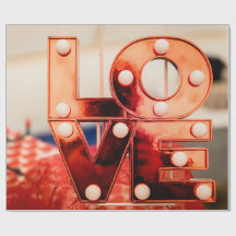 KÄRLEK (Big Red Lettering)