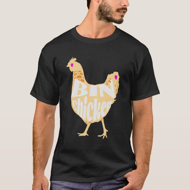 Kärlek Bin Kyckling T Shirt (Framsida)