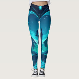 Kärlek Bioluminescence Leggings