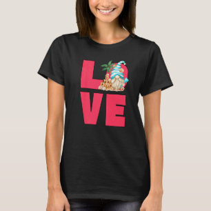 Kärlek-biskopsfågel för kvinnor i sommaruppehållet t shirt
