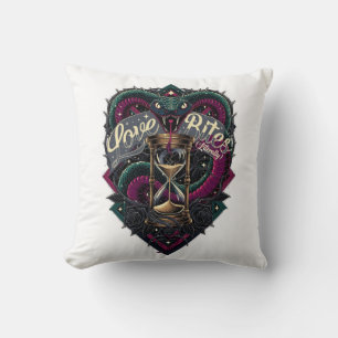 Kärlek Biter (Bokstavligt) T-Shirt Giftig Valent Kudde