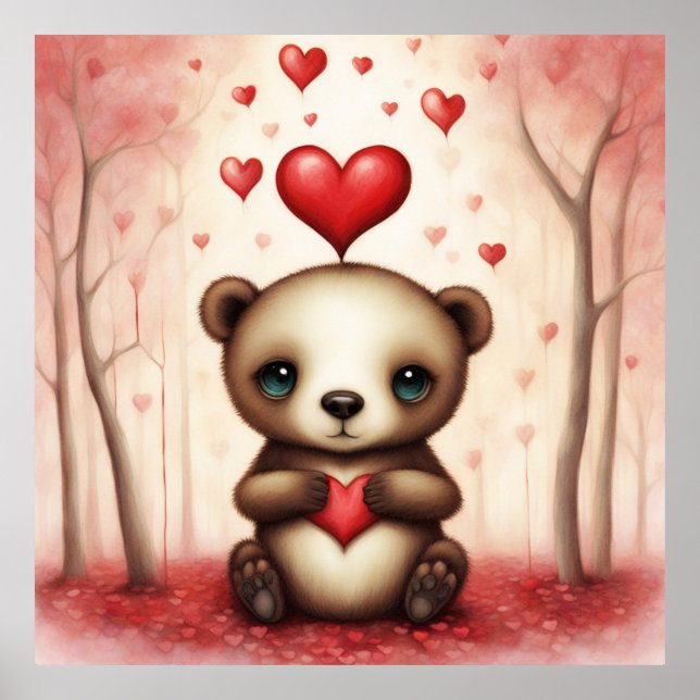 Kärlek Björn 1 Poster (Framsidan)