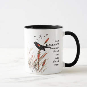 Kärlek BLACKBIRDS så mycket att jag Roligt citat M Mugg