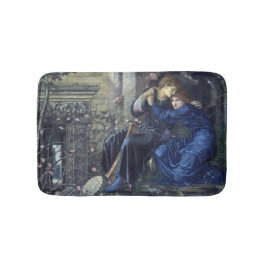 Kärlek bland ruinerna (av Edward Burne-Jones) Badrumsmatta