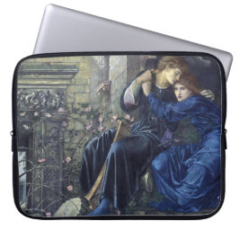 Kärlek bland ruinerna (av Edward Burne-Jones) Laptop Fodral