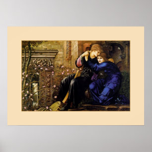 Kärlek bland ruinerna - Poster före Raphaelite
