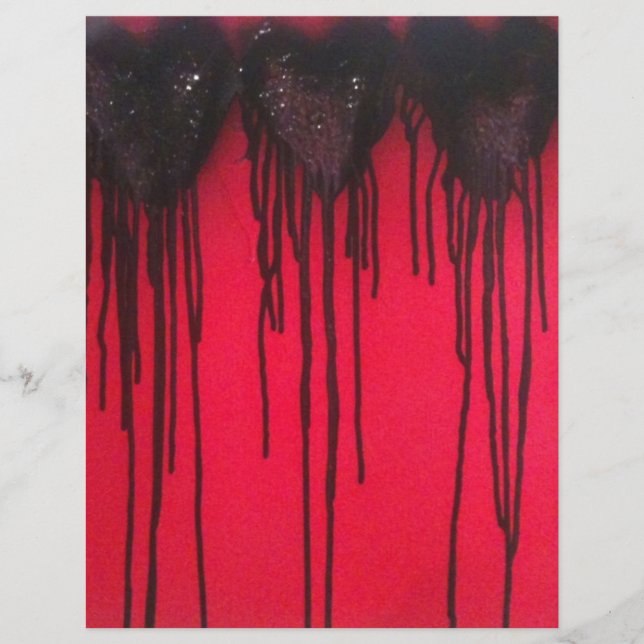 Kärlek Bleeds Black (Framsida)