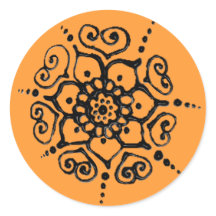 Kärlek blomma (Henna)