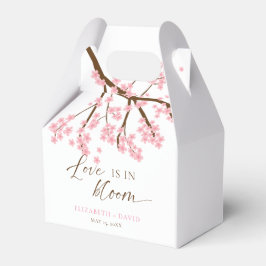 Kärlek blommar Körsbärsblom Bröllop Presentaskar