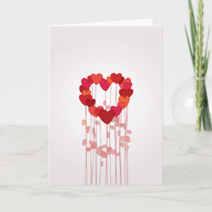 Kärlek blommar kortet helgkort