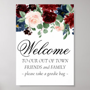 Kärlek Bloom Rustik Blommigt utanför eget gästte Poster