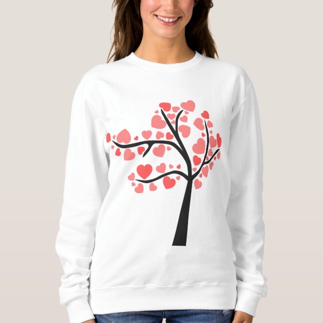 🌴 Kärlek blooms ❤️: Träd av påverkan ❤️ 🌲 T Shirt (Framsida)