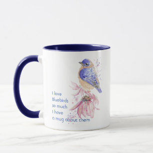 Kärlek Bluebirds Garden Birds så mycket citat av R Mugg