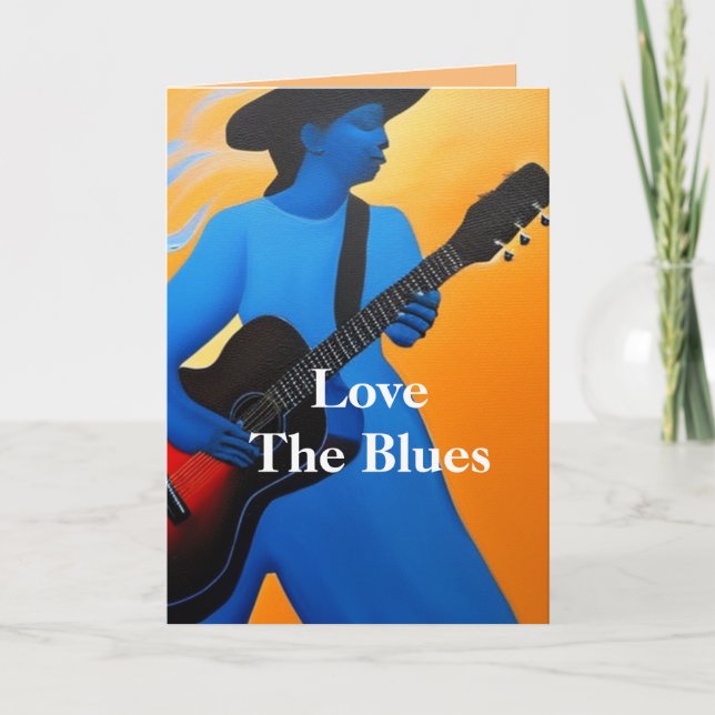 Kärlek Blues Meddelande (Framsida)