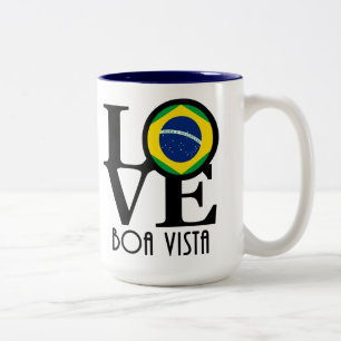 KÄRLEK Boa Vista 15 oz Två-Tonad Mugg