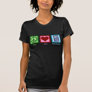 Kärlek bokning av fred t shirt