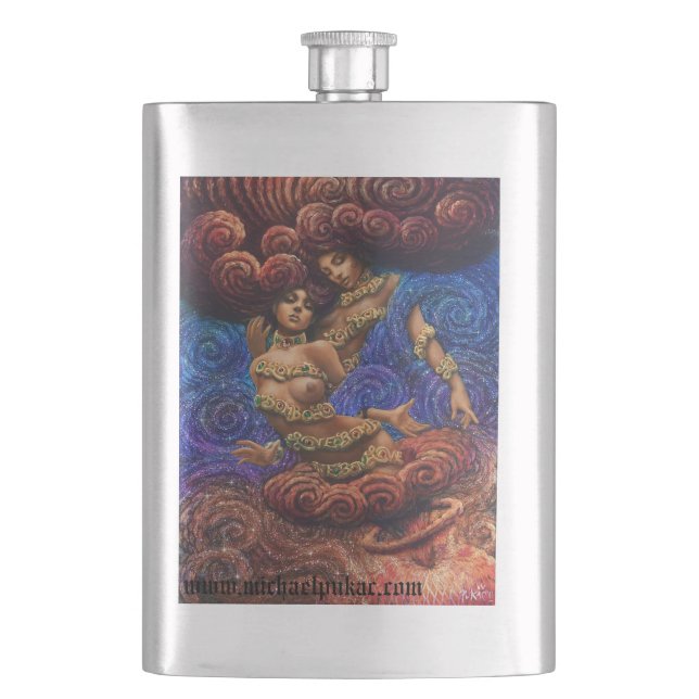 Kärlek bombarderar fickplunta (Framsidan)