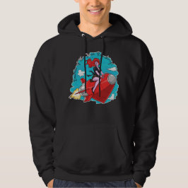 Kärlek Bomning Hoodie