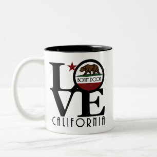 KÄRLEK Bonny Doon California 11oz Två-Tonad Mugg