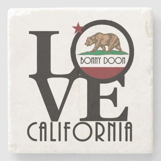 KÄRLEK Bonny Doon Stenunderlägg (Framsidan)