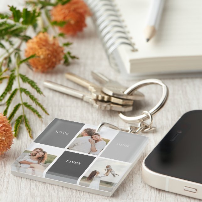 Kärlek bor här | Tre foto-familjegåvor (Högra Framsidan)