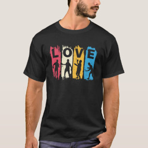 Kärlek Bord tennis Player Manar Women Ping Pong Bo T Shirt