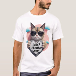 kärlek? Bort med valentin? T Shirt