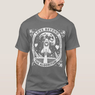 Kärlek bortom algoritmens vänner t shirt