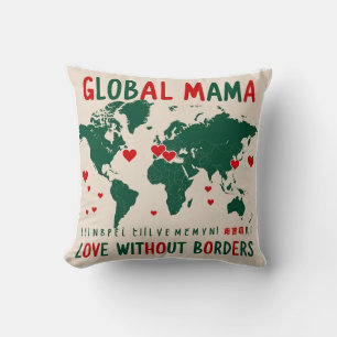 Kärlek bortom Gräns: Mamma- och mindesign Kudde