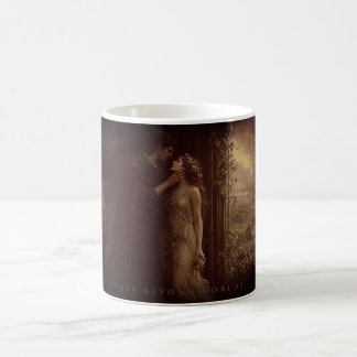 Kärlek bortom världar mytisk romantisk fantasy got kaffemugg