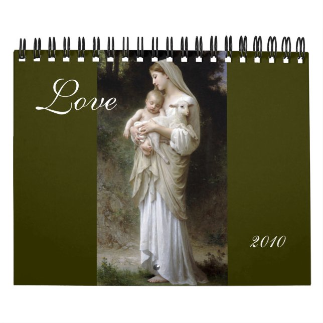 Kärlek, Bouguereau 2010-kalendern Kalender (Omslag)