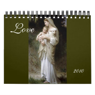 Kärlek, Bouguereau 2010-kalendern Kalender