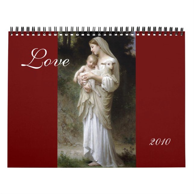 Kärlek, Bouguereau 2010-kalendern Kalender (Omslag)
