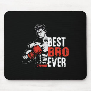 Kärlek Boxing Bro Shirt Boxing Älskare för Boxer B Musmatta