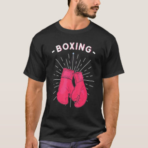 Kärlek Boxing Womens Fighing Boxing Handskar T Shirt