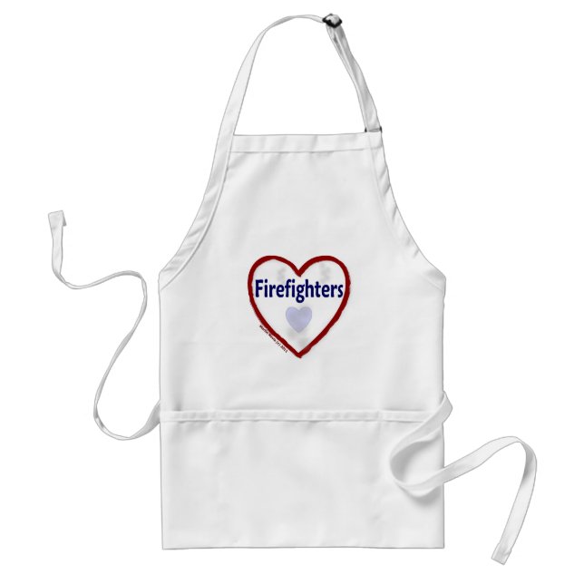 Kärlek: Brandmän - Apron Förkläde (Framsidan)