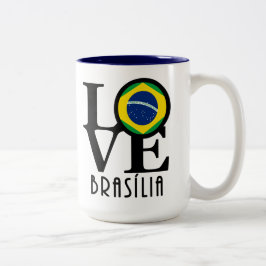 KÄRLEK Brasilia 15oz Två-Tonad Mugg