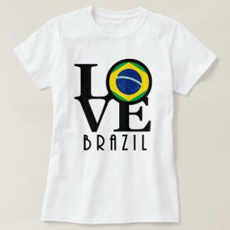 KÄRLEK Brasilien (framsida) T Shirt
