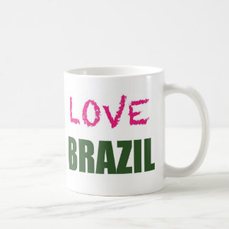 Kärlek Brasilien Kaffemugg